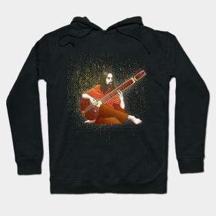 George Harrison with sitar Hoodie